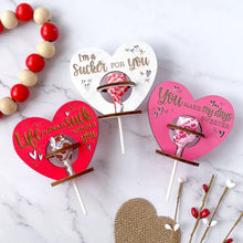 Load image into Gallery viewer, Heart Lollipop Holder – Adorable DIY Craft for Celebrations & Gifts
