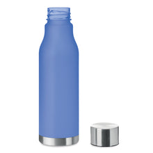 Load image into Gallery viewer, Frosted Reusable Water Bottle – 600 ml BPA-Free with Stainless Steel Cap & Base