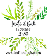 Load image into Gallery viewer, Indi & Oak Digital Gift Voucher – eVoucher for Craft & Lifestyle Shopping