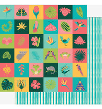 Load image into Gallery viewer, Rainforest Retreat Collection Pack – Vibrant Papers for Nature-Inspired Crafts