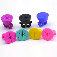 Load image into Gallery viewer, Vinyl Weeding Scrap Collector Ring – Silicone Ring for Cricut & Crafting Debris Catching