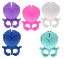 Load image into Gallery viewer, Vinyl Weeding Scrap Collector Ring – Silicone Ring for Cricut & Crafting Debris Catching