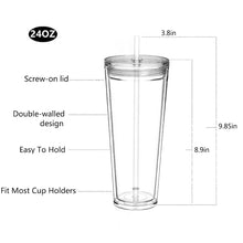 Load image into Gallery viewer, Double Walled DIY Snow Globe Tumblers – Create Custom Snow Globe Drinkware