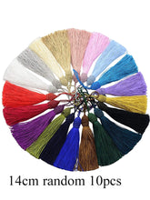 Load image into Gallery viewer, Assorted Luxury Tassels – Pack of 10 Elegant Decorative Accessories for Crafts & Home Decor