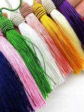 Load image into Gallery viewer, Assorted Luxury Tassels – Pack of 10 Elegant Decorative Accessories for Crafts & Home Decor