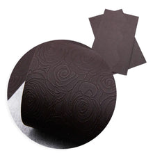 Load image into Gallery viewer, Rose Embossed Vegan Leather - 7 Colors Available
