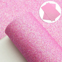 Load image into Gallery viewer, Fine Glitter Vegan Leather - 5 Colors Available
