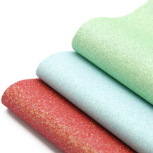 Load image into Gallery viewer, Fine Glitter Vegan Leather - 5 Colors Available
