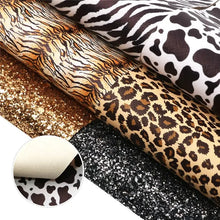 Load image into Gallery viewer, Safari Sunset Vegan Leather Set
