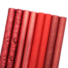 Load image into Gallery viewer, Radiantly Red Vegan Leather Set
