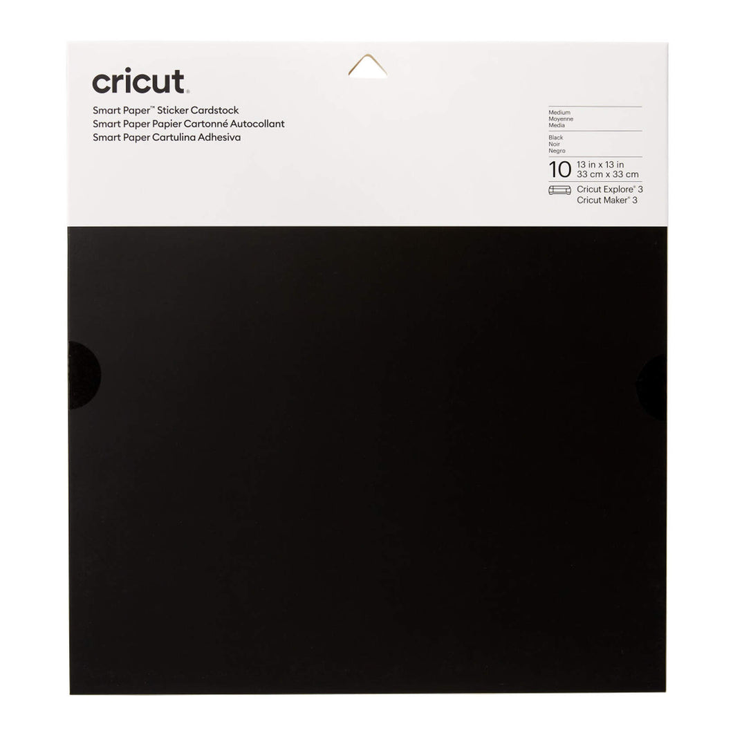 Cricut Smart Paper™ Sticker Cardstock - Black