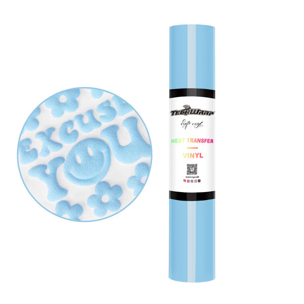 Puff Heat Transfer Vinyl - 11 Colors Available