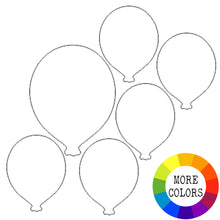 Load image into Gallery viewer, Balloon Milestone Acrylic Disc Set
