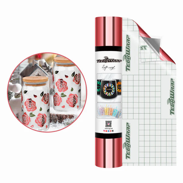 Bubble Free Mirror Chrome Adhesive Vinyl - 5 Colors Available