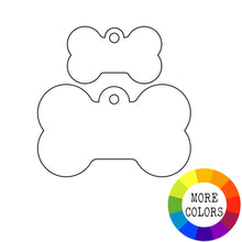 Load image into Gallery viewer, Bone Acrylic Disc
