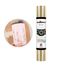 Load image into Gallery viewer, Textured Metallic Adhesive Vinyl - 4 Colors Available
