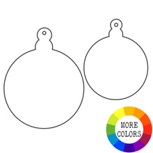 Load image into Gallery viewer, Round Christmas Bauble Acrylic Disc
