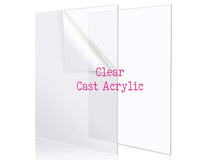 Load image into Gallery viewer, Rectangular Acrylic Sheets - Basic &amp; Pastel Colors
