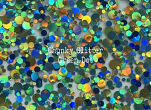 Load image into Gallery viewer, Hexagon Acrylic Disc - Glitter Colors
