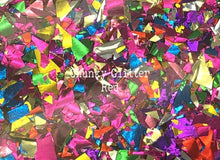 Load image into Gallery viewer, Social Media Icons Acrylic Disc - Chunky Glitter Colors
