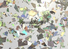 Load image into Gallery viewer, Circle Acrylic Disc - Chunky Glitter Colors
