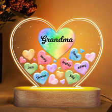 Load image into Gallery viewer, Acrylic Heart for Rectangular LED Lamp Base
