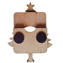 Load image into Gallery viewer, Handmade Wooden Christmas Tree Photo Frame – Assembled or DIY Kit
