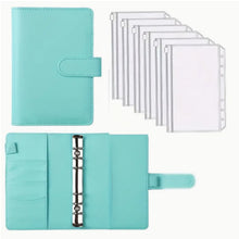 Load image into Gallery viewer, A6 Basic Macaron Budget Binder - 2 Available Colors
