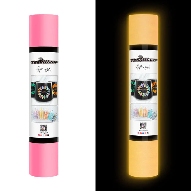 Glow In the Dark Adhesive Vinyl -2 Colors Available