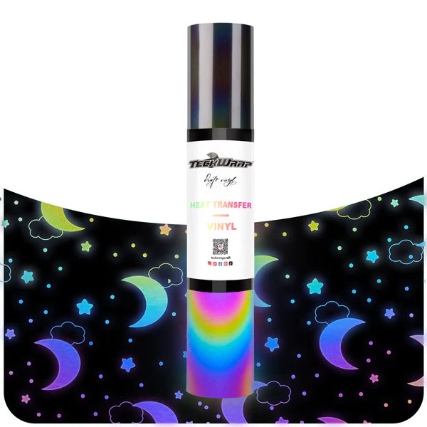 Reflective Heat Transfer Vinyl - 6 Colors Available