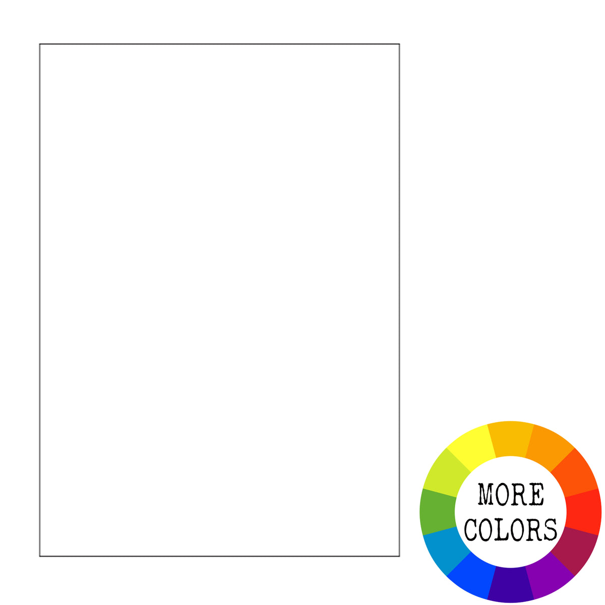 Rectangular Acrylic Sheets – Basic & Pastel Craft Blanks | Indi & Oak