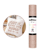 Load image into Gallery viewer, Glitter Puff Heat Transfer Vinyl - 10 Colors Available
