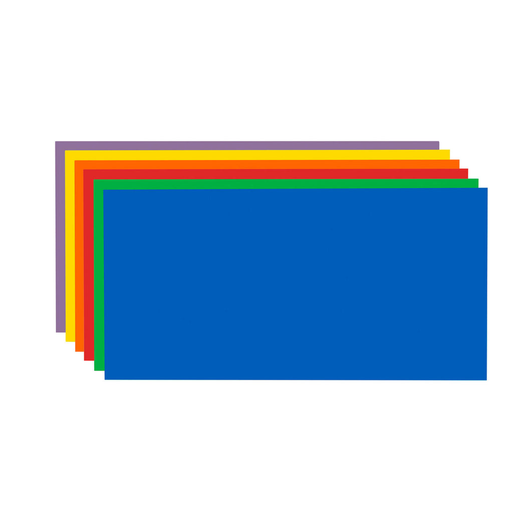 Cricut Cardstock Sampler – Pack of 12 Primary Colours – 30.5 x 61 cm Sheets