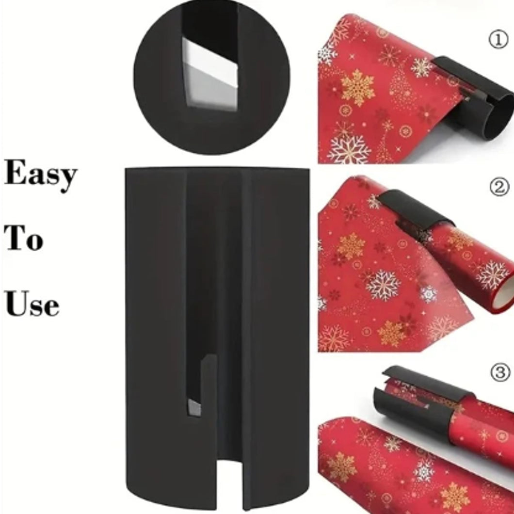 Sliding Gift Wrapping Paper Cutter – Safe & Precise Tool for Smooth Wrapping Paper Cuts