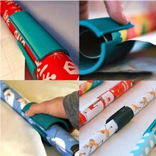 Load image into Gallery viewer, Sliding Gift Wrapping Paper Cutter – Safe &amp; Precise Tool for Smooth Wrapping Paper Cuts
