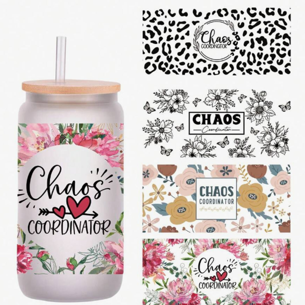 Chaos Coordinator DTF Sticker Set of 4