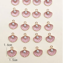 Load image into Gallery viewer, Pink Sea Shell Pendant

