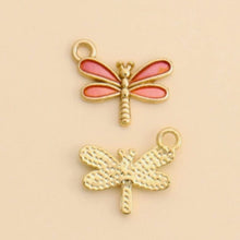 Load image into Gallery viewer, Multicolor Dragonflies Pendant
