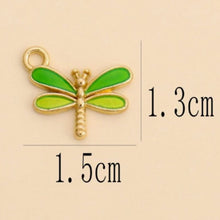 Load image into Gallery viewer, Multicolor Dragonflies Pendant
