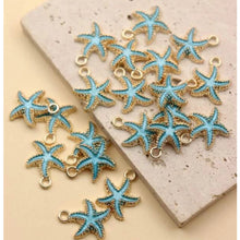 Load image into Gallery viewer, Starfish Pendant Charms
