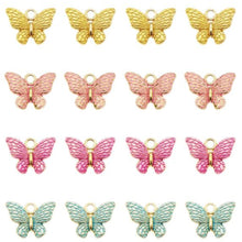 Load image into Gallery viewer, Pastel Butterfly Pendant Charm
