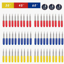 Load image into Gallery viewer, Cutting Machine Replacement Blades - Set of 3 Premium Precision Blades for Crafting
