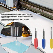 Load image into Gallery viewer, Cutting Machine Replacement Blades - Set of 3 Premium Precision Blades for Crafting
