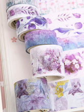 Load image into Gallery viewer, Purple Parade Washi Tape 10 pcs set
