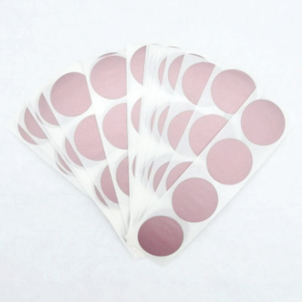 Round Scratch Off Stickers – 4 Available Colours for DIY Cards, Games & Surprise Reveals - Set of 40