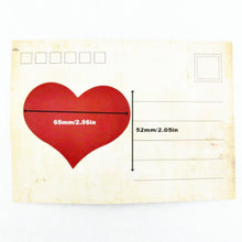 Load image into Gallery viewer, Heart Scratch Off Stickers - 4 Available Colors
