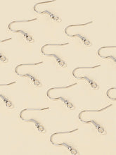 Load image into Gallery viewer, Silver Fish Hook Earring Findings
