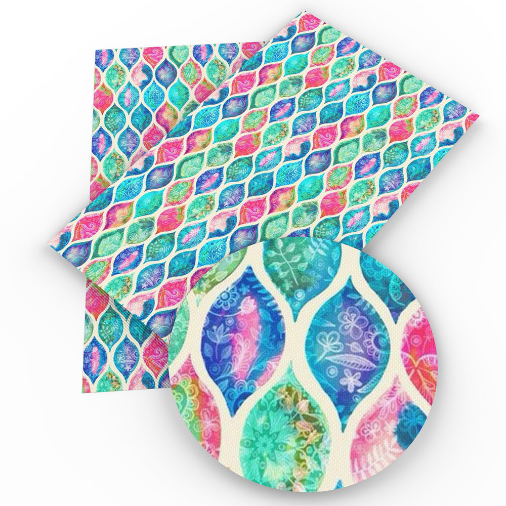 Boho Printed Vegan Leather