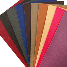 Load image into Gallery viewer, Warm Basics Vegan Leather 10 pc Set – Warm-Toned Faux Leather Sheets for Crafting
