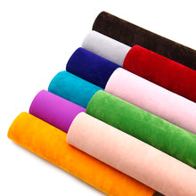Load image into Gallery viewer, Velvet Touch Vegan Leather 10 pc Set – Soft-Feel Faux Leather Sheets for Crafting
